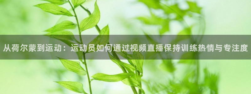 咪咕体育乒乓球直播在线观看：从荷尔蒙到运动：运动员如何通过视频直播保持训练热情与专注度